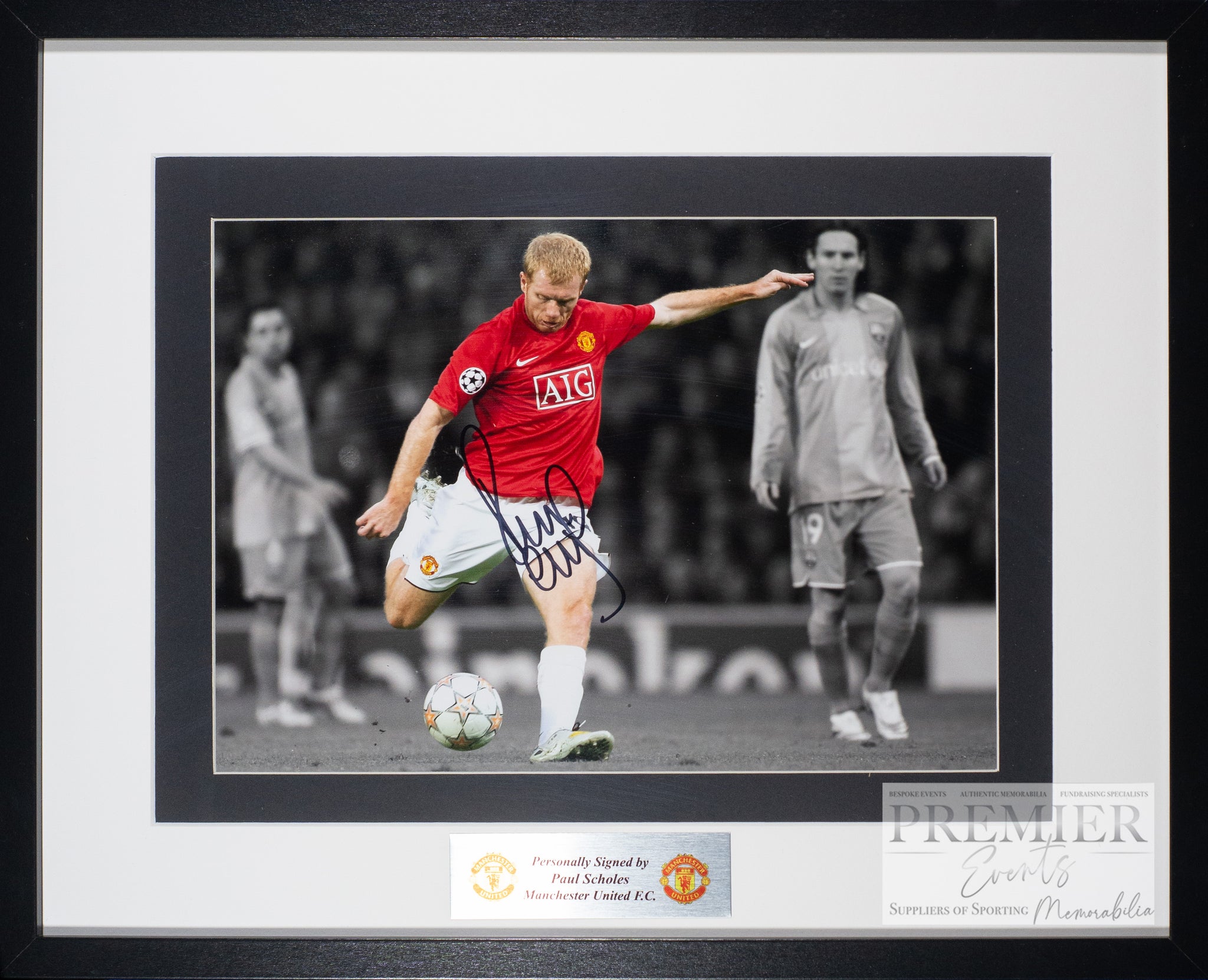 Paul Scholes Manchester United Signed Photo