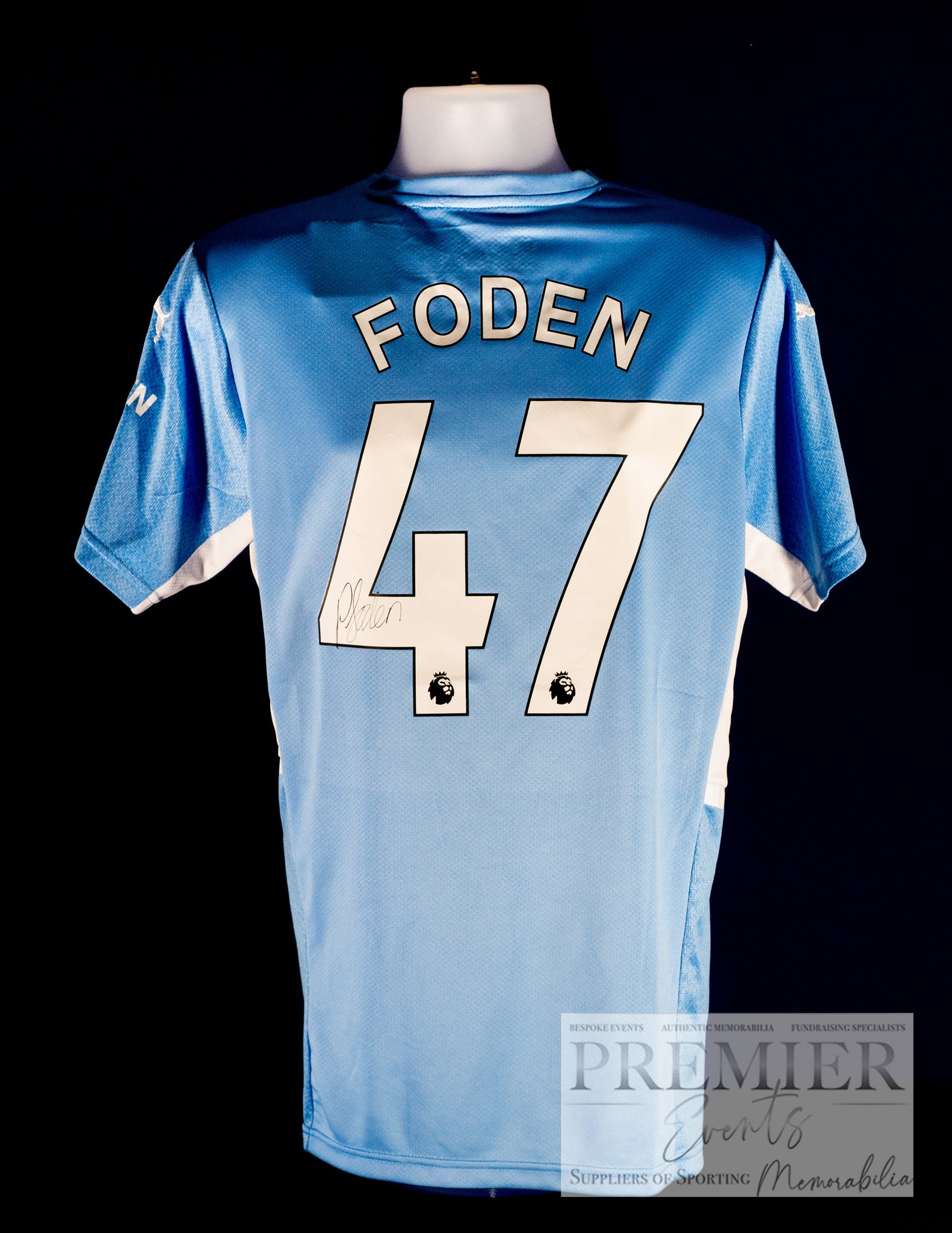 Phil Foden Manchester City Signed Shirt