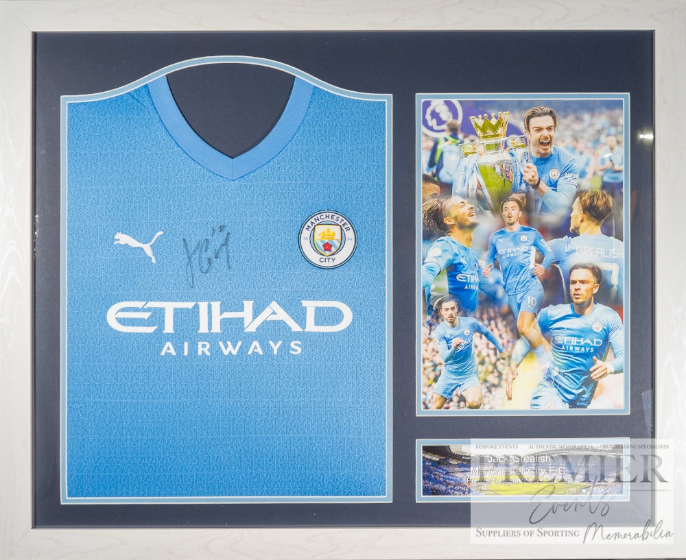 Jack Grealish Manchester City Signed Shirt