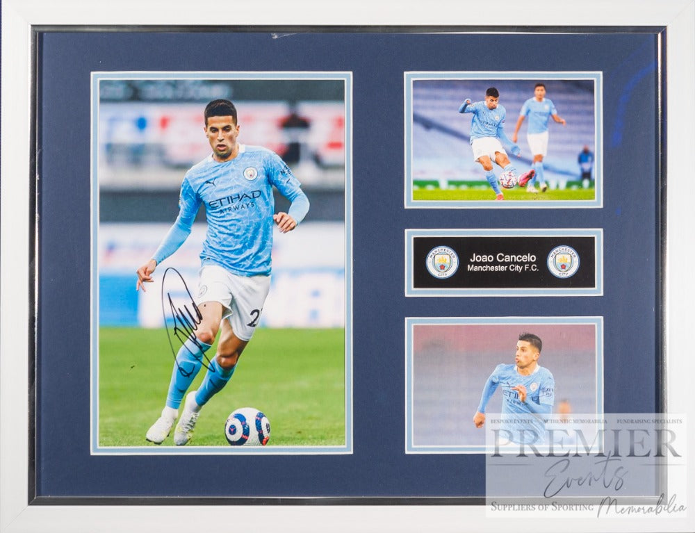 Joao Cancelo Manchester City Signed Photo